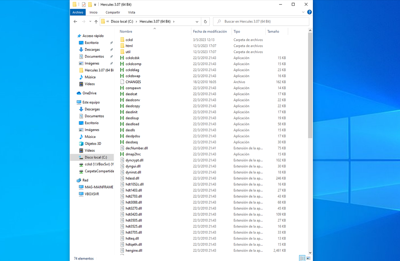 Carpeta del Hercules