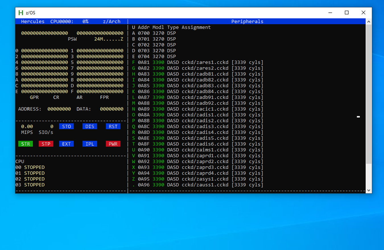 Pantalla del Hercules