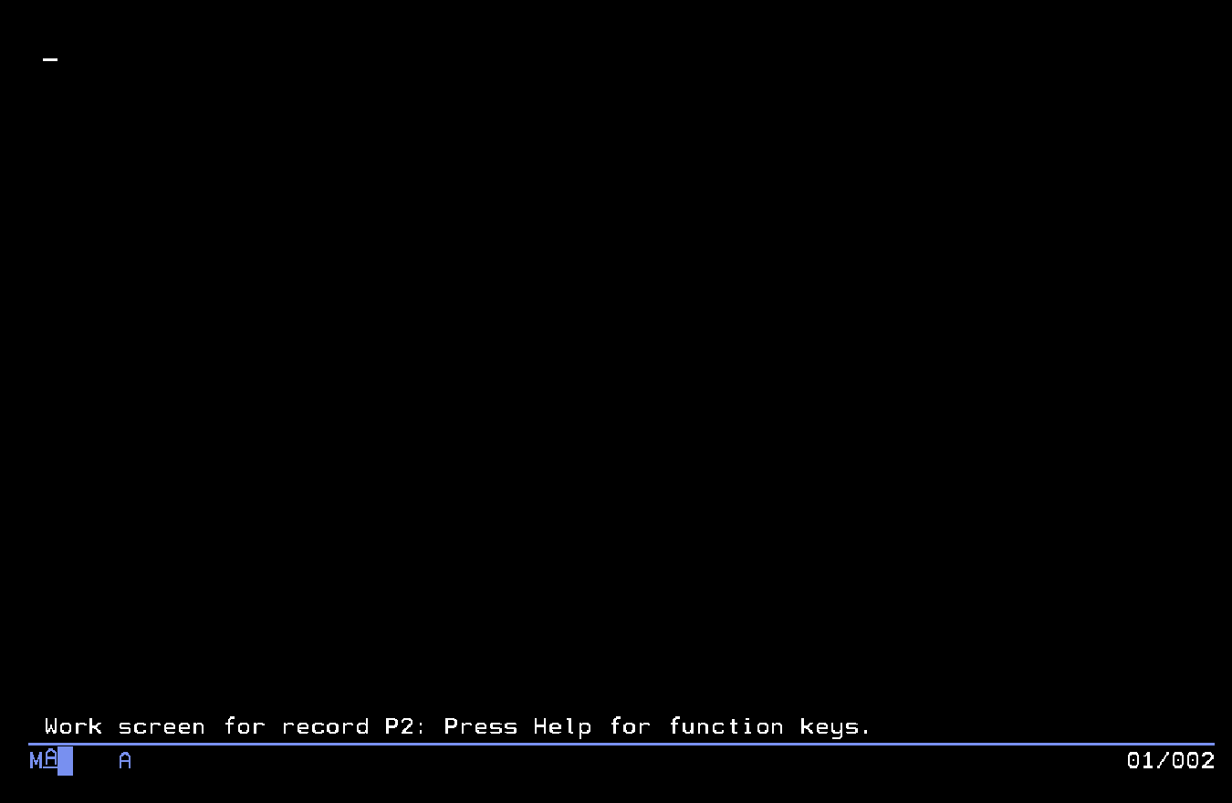 Aparece vacia la pantalla de diseño lista.