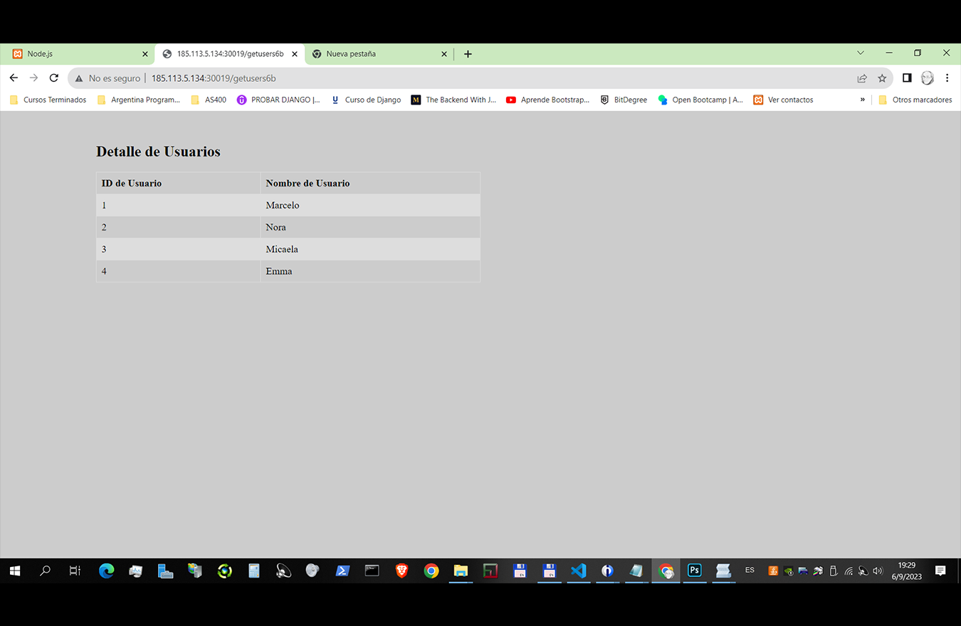 Ejemplo app006b.js en navegador